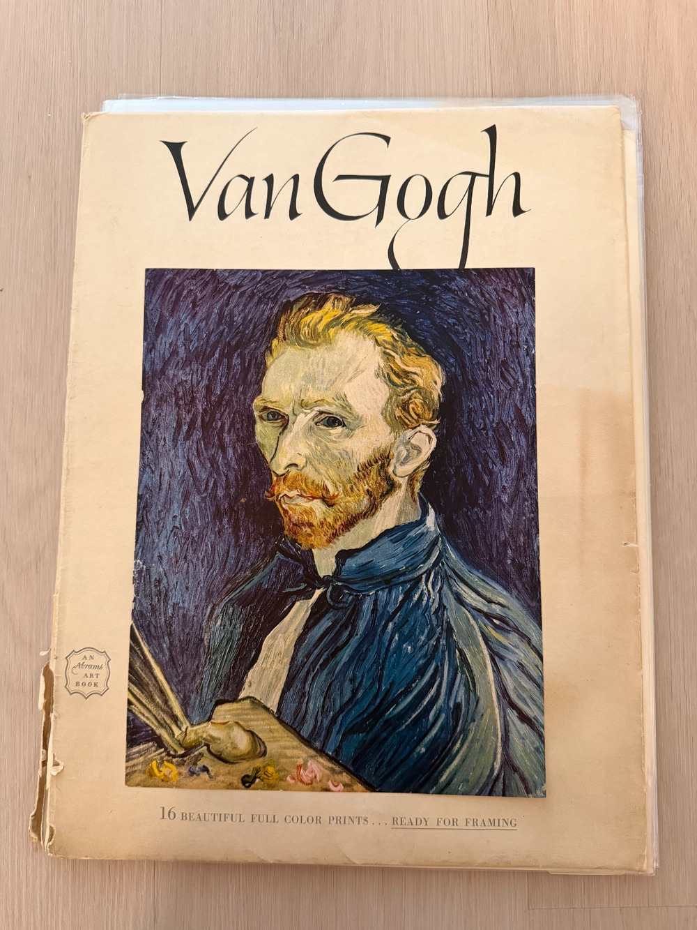 1952 Vintage Van Gogh Art Portfolio – 13 Color Prints Ready for Framing